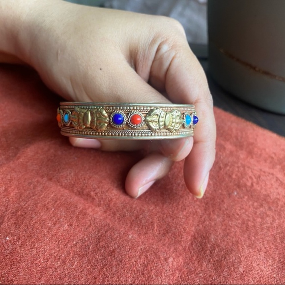 Multi-color Metal Bracelet